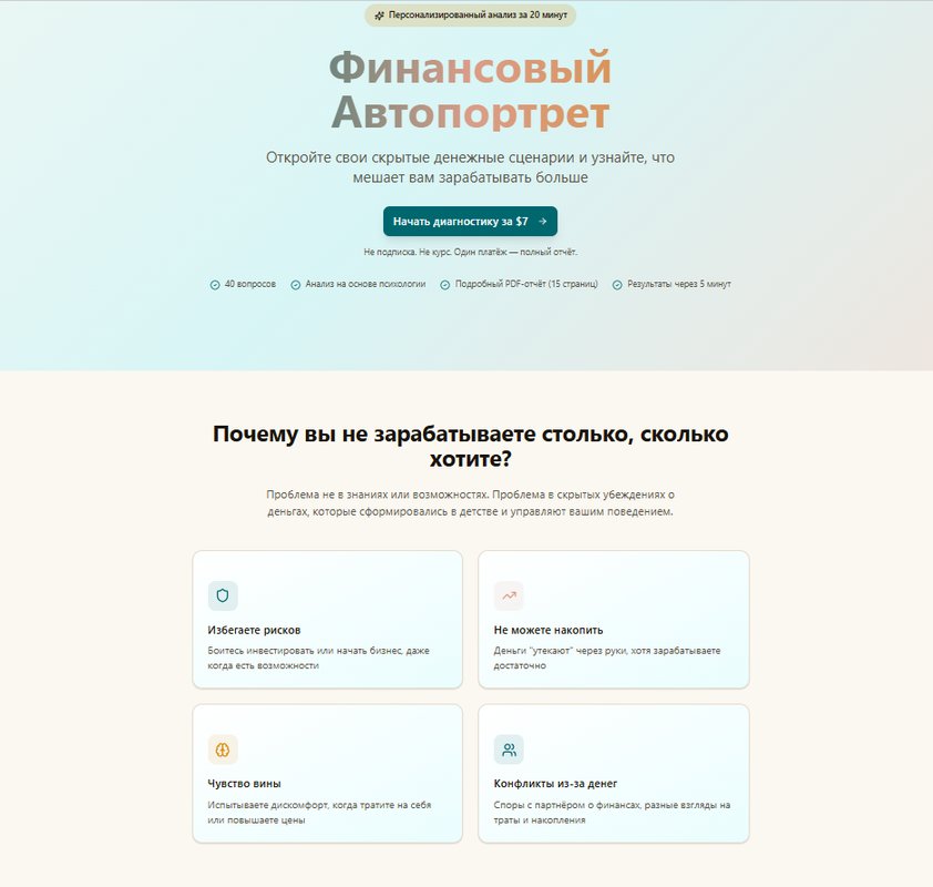 Финансовый Автопортрет